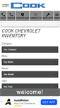 Mobile Screenshot of cookchevy.com